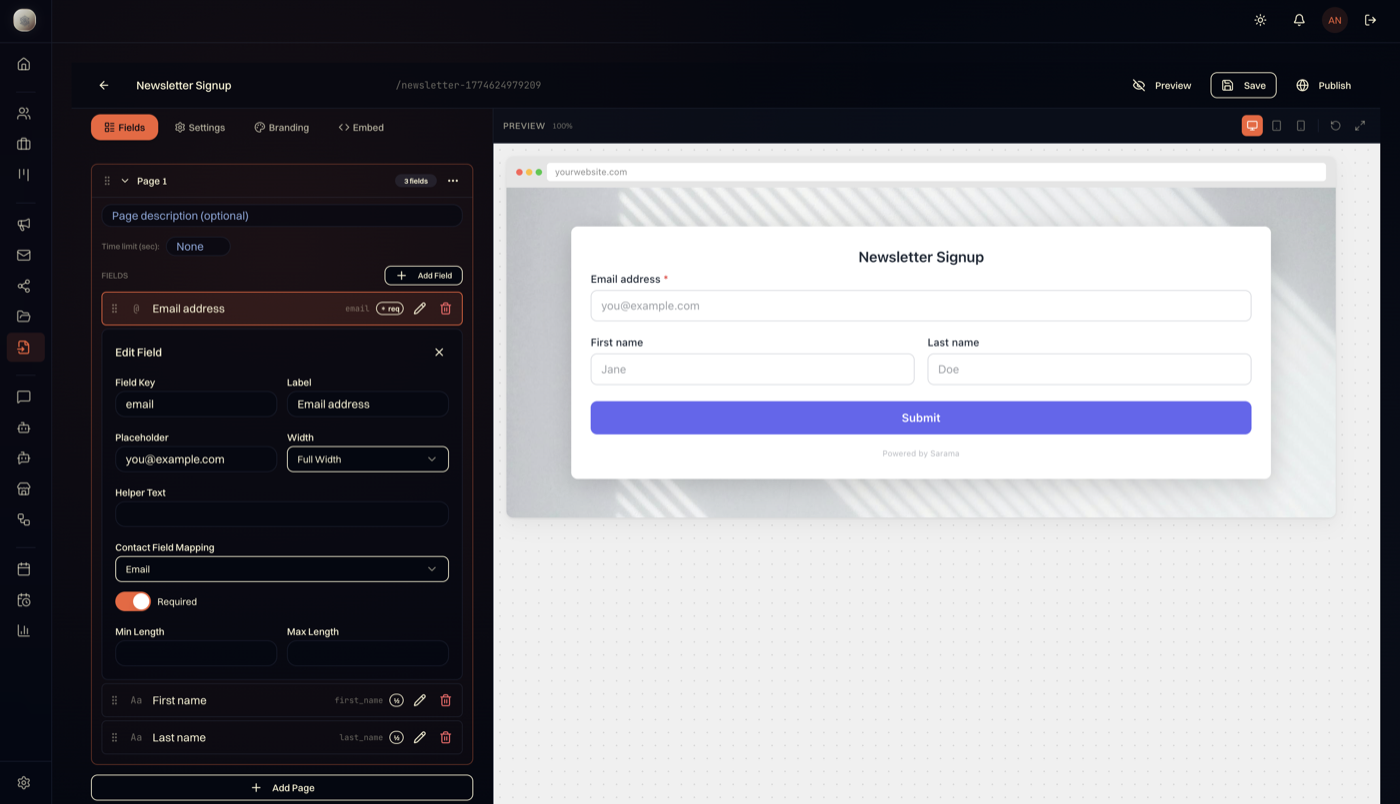 Forms & CMS